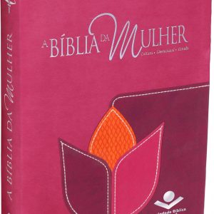 Bíblia Estudo Mulher Flor c/ Relevo (ARC 085BM)